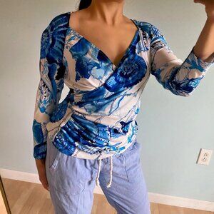 Boston Proper Women's multi Shirt